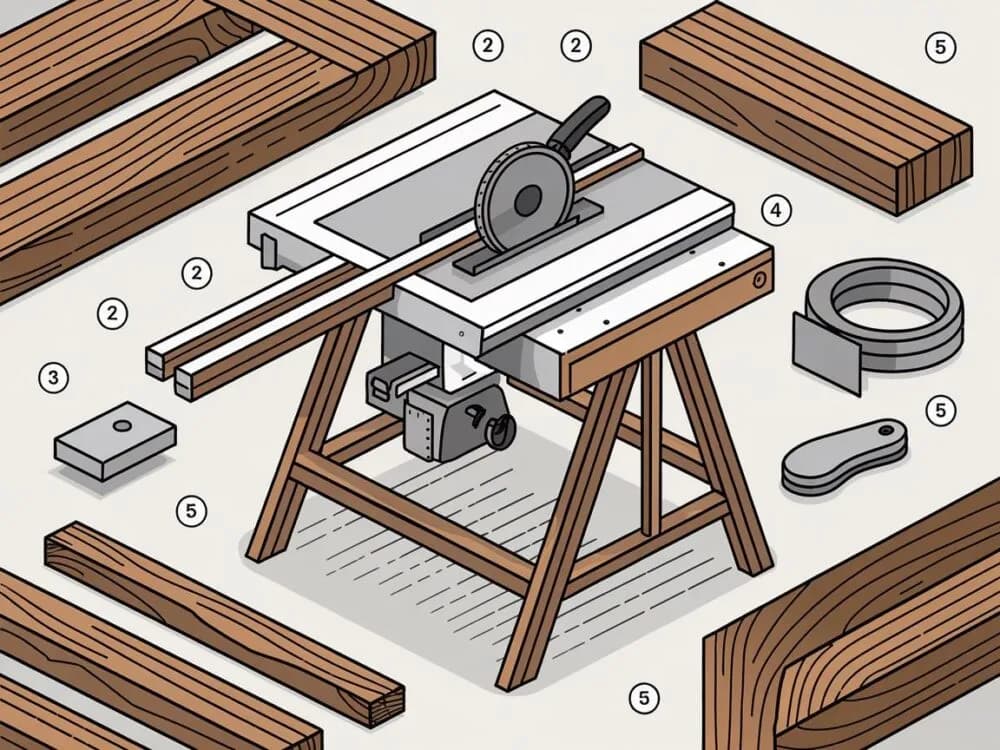 Jak bezpiecznie i stabilnie zamocować pilarkę tarczową do stołu – krok po kroku
