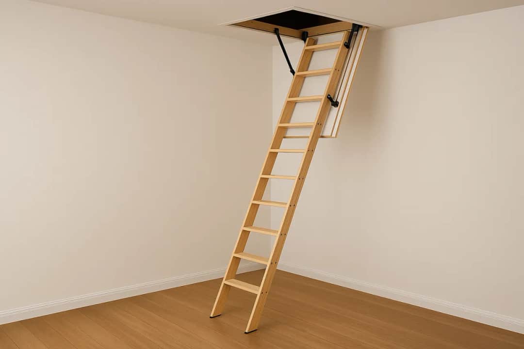 Wąskie schody na poddasze: sprytne rozwiązania dla małych przestrzeni
