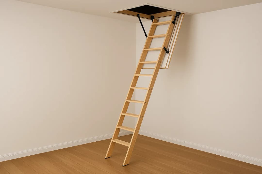 Wąskie schody na poddasze: sprytne rozwiązania dla małych przestrzeni