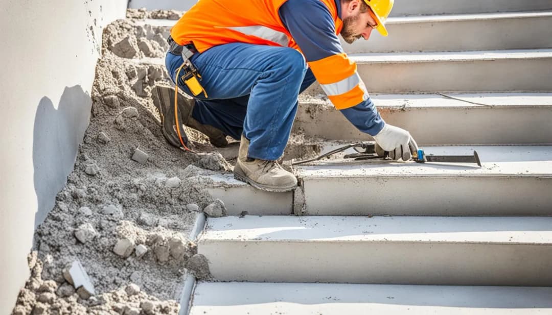 Jak nadlać schody: 6 kroków do perfekcyjnej renowacji betonu