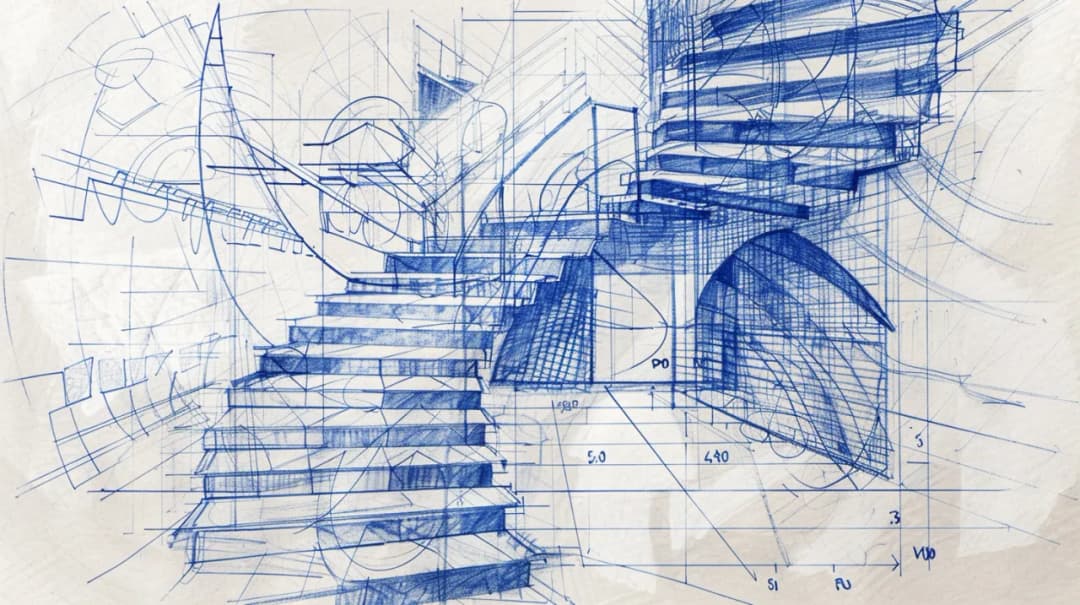 Schody zabiegowe: Jak zaprojektować idealny rzut schodów? Porady