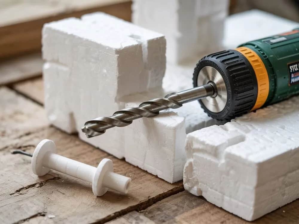 Jak wybrać idealne wiertło do kołków w styropianie i uniknąć błędów montażowych