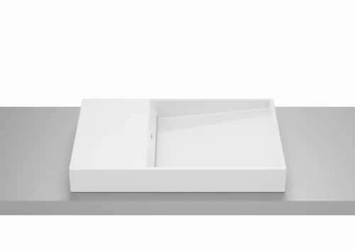 Umywalka z Odpływem Bocznym - Nablatowa opcja