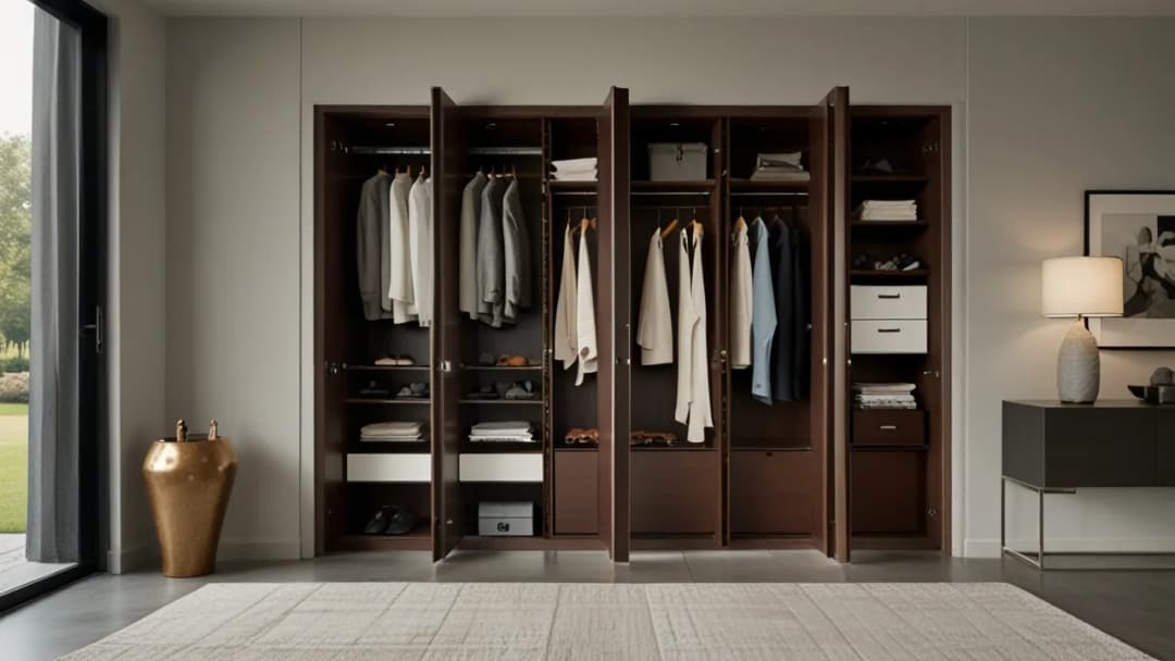 Jakie są rodzaje drzwi łamanych do garderoby? Wybór i funkcjonalność